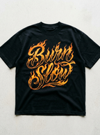 T-Shirt Oversize Brucia Lento - Vista frontale