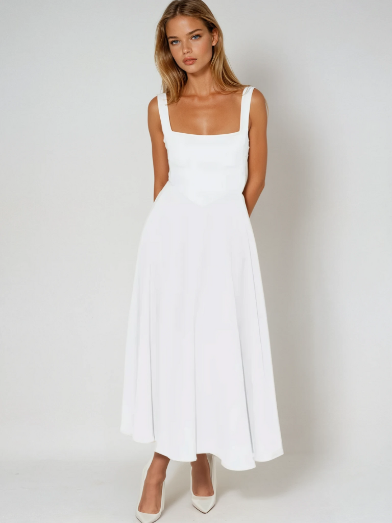 Abito Midi Elegante e Raffinato in diverse colorazioni 12