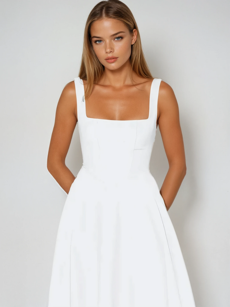 Abito Midi Elegante e Raffinato in diverse colorazioni 13
