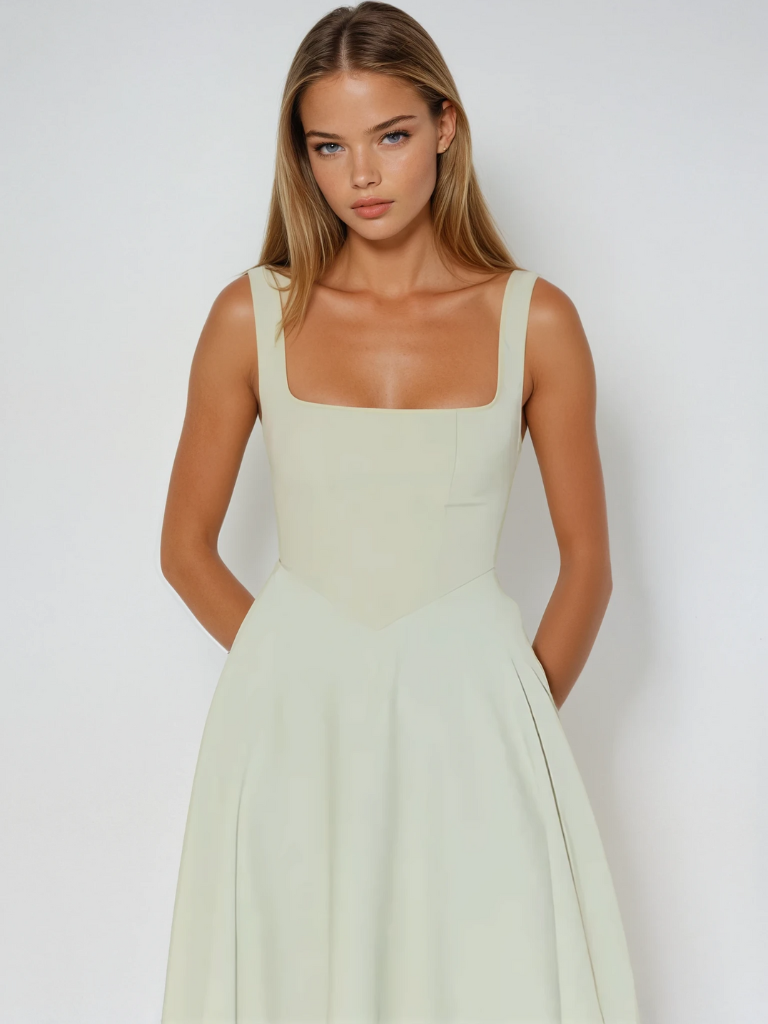 Abito Midi Elegante e Raffinato in diverse colorazioni 2