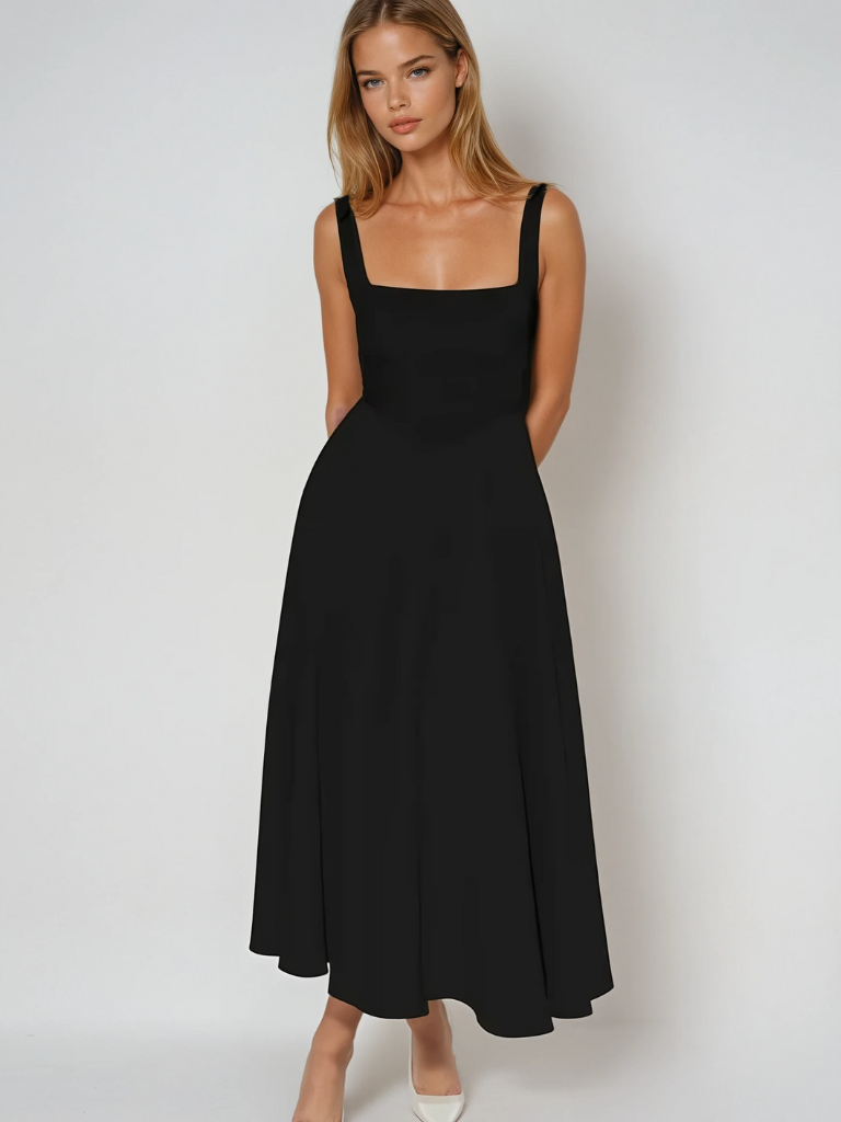 Abito Midi Elegante e Raffinato in diverse colorazioni 4