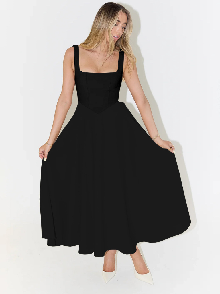 Abito Midi Elegante e Raffinato in diverse colorazioni 7