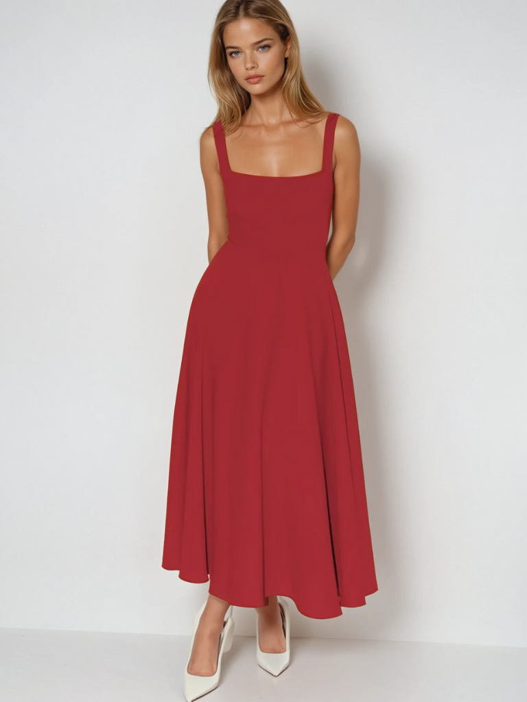 Abito Midi Elegante e Raffinato in diverse colorazioni 8