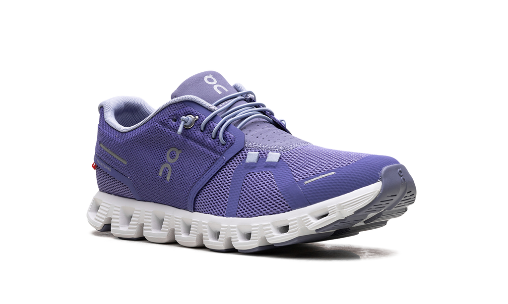 Sneaker On Running Cloud 5 Waterproof in blu e grigio. 5