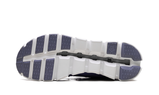 Sneaker On Running Cloud 5 Waterproof in blu e grigio. 6