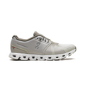 On Running Cloud 5 Chalk Grove sneaker elegante in beige e verde.