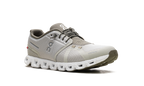 On Running Cloud 5 Chalk Grove sneaker elegante in beige e verde. 5