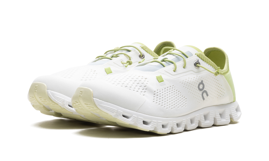 On Running Cloud 5 WMNS Ivory Akazie, scarpa elegante e leggera per donne attive. 2