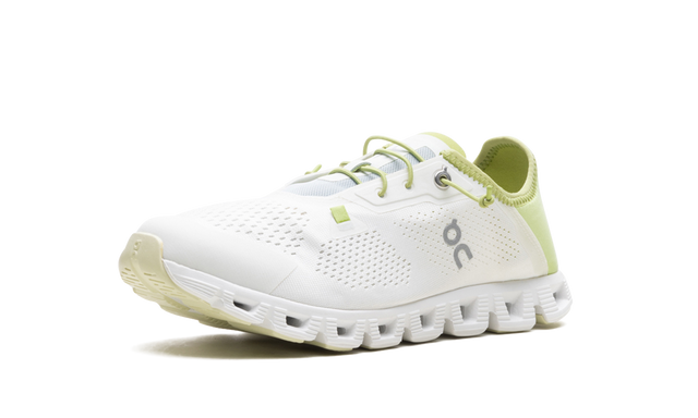 On Running Cloud 5 WMNS Ivory Akazie, scarpa elegante e leggera per donne attive. 4
