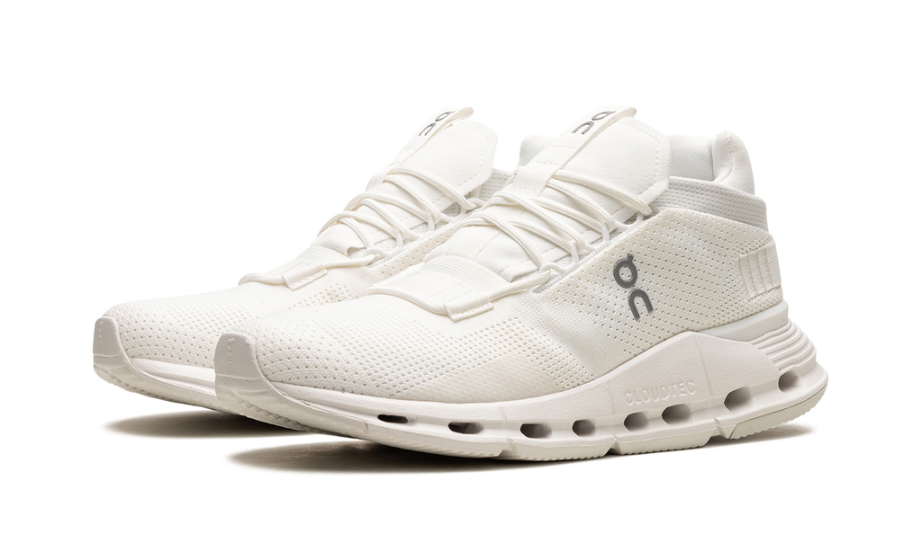 Sneaker On Running Cloudnova Sostenibile-Weiße in mesh tecnico 2