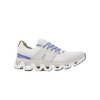 On Running Cloudswift 3 in Bianco Mirtillo, scarpe da corsa sportive per donne.