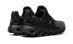 On Running Cloudswift in nero, scarpa sportiva elegante e minimalista. 3