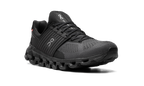 On Running Cloudswift in nero, scarpa sportiva elegante e minimalista. 5