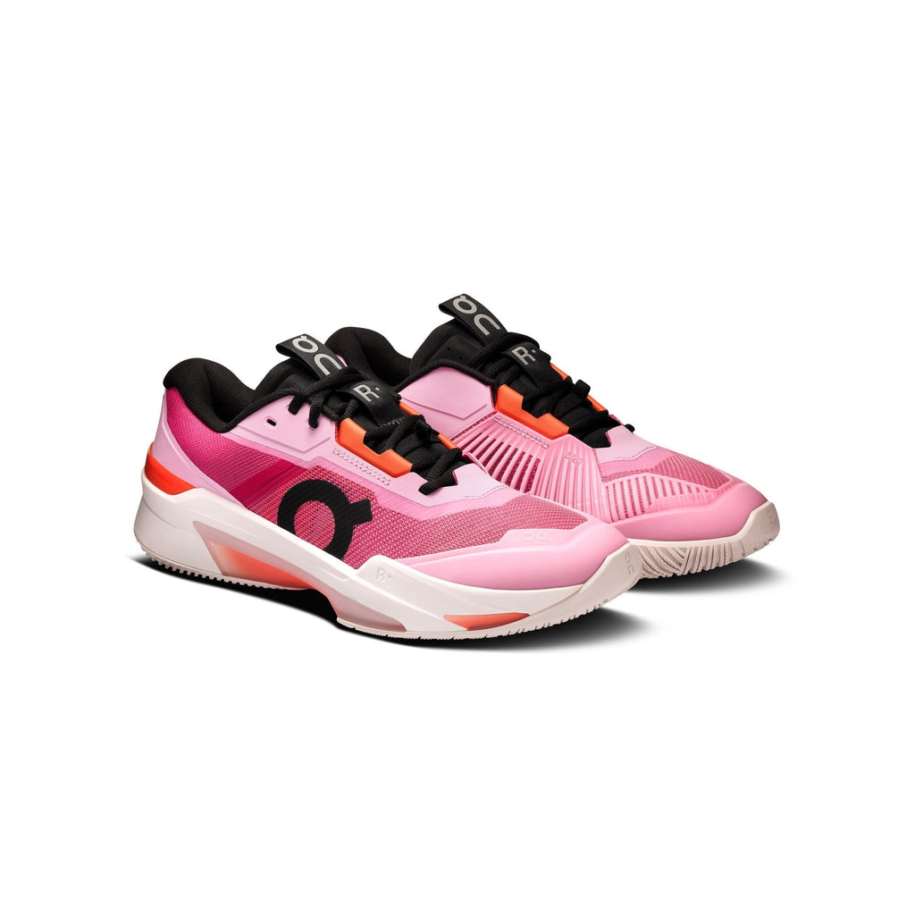 Scarpe da corsa leggere On Running The Roger Pro in rosa e fiamma. 2