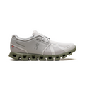 Sneaker On Running Cloud 5 in grigio ghiacciaio e verde reseda.