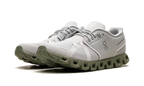 Sneaker On Running Cloud 5 in grigio ghiacciaio e verde reseda. 2