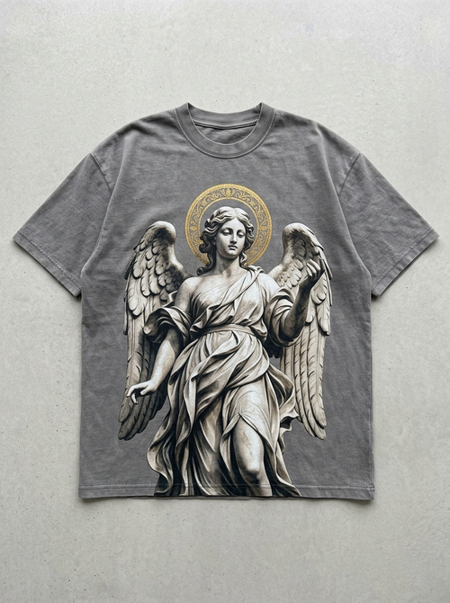 T-Shirt Oversize Angelo di Marmo - Vista frontale