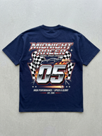 T-Shirt Oversize Y2K Pilota di Mezzanotte - Vista posteriore